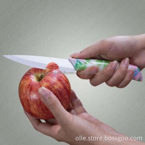 Water Transfer Printing Process Ceramic Kitchen Knife